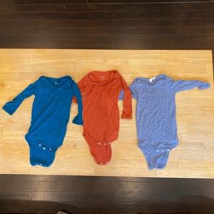 Kyte Baby Long Sleeve Bodysuit bundle 6-12 months